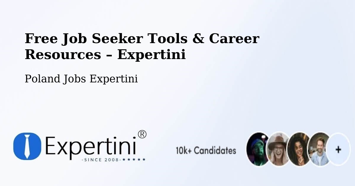 Free Job Seeker Tools & Career Resources – Piaski - Piaski, Poland Jobs Expertini